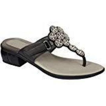 Scholl Eclipse Infradito in Pelle Nero Taglia 36