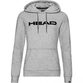 Sudadera con Capucha para Mujer HEAD Club Rosie, Color Gris/Negro