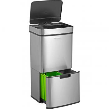 Poubelle de cuisine 72L avec capteur infrarouge