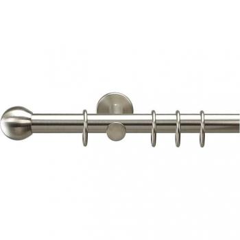 Gardinenstange LIEDECO, 240 cm, silberfarben