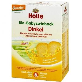 Holle bio de Baby biscote Espelta, 3 Pack