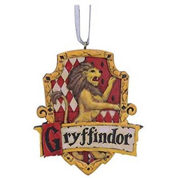 Resin Gryffindor Christmas Ornament, Red, One Size – HP Edition