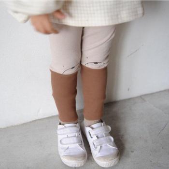 Ropa de primavera y verano para niñas, leggings de algodón estilo coreano, tallas de 2 a 6 años, 2022