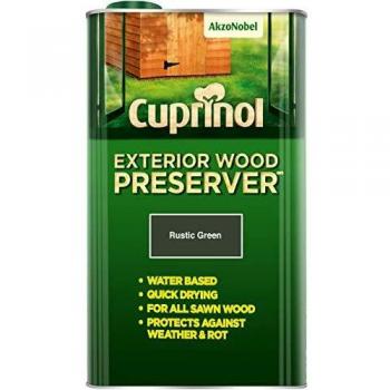 Cuprinol Exterior Wood Preserver Rustic Green