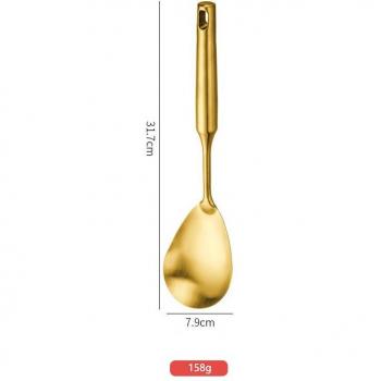 5-Piece Cooking Utensil Set in 304 Stainless Steel