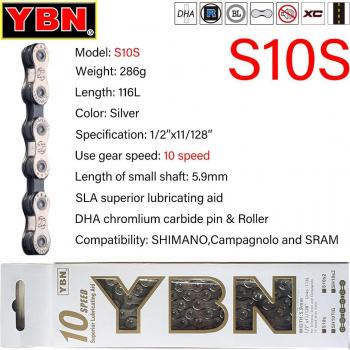 YBN 8/9/10/11/12 Speed Chain for Mountain and Road Bikes