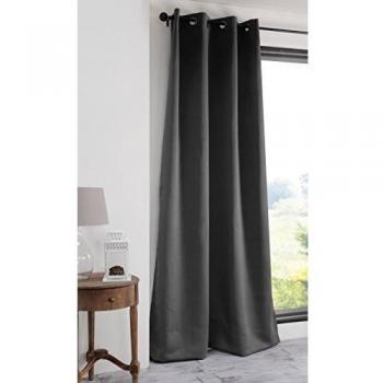 Notte Antracita Cortina Pérdida Luz 210g/m²