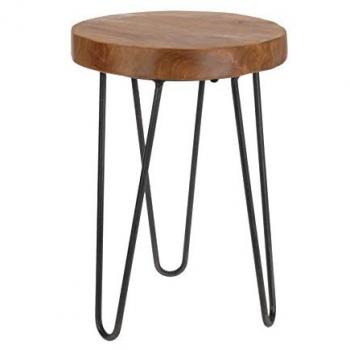 Sgabello in legno di teak per giardino