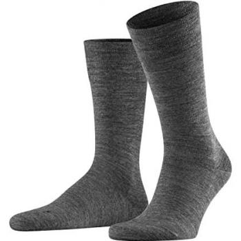 Falke Herren Socken Sensitiv Berlin mit Komfortbund, kurz, grau