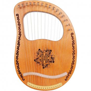 Harpe Lyra 16 Cordes avec Clé de Réglage