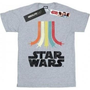 Estrella de la Moda: Shirt Blanca XXL con Diseño Rainbow y Manga Larga