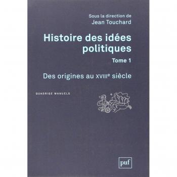 Histoire des idées politiques. Tome 1