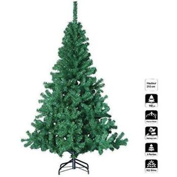 Albero Natalizio Élégant 2,10 m Verde – Feeric Lights & Xmas