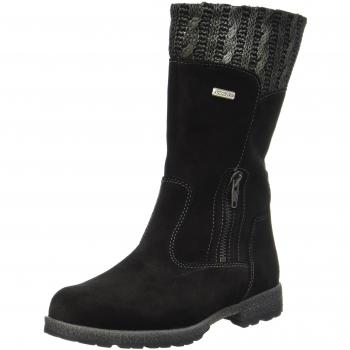 Däumling Girls' Ida Boots, Turino Schwarz 70, 3UK Child