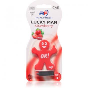Real Fresh Strawberry Delight Car Air Freshener 1 pc