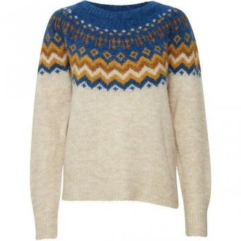 Mini-Pullover Damen Pulz Jeans