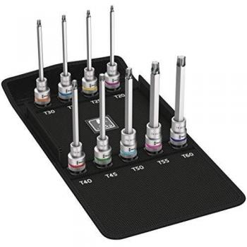 Jeu de douilles à embout Zyklop TORX 9 pièces