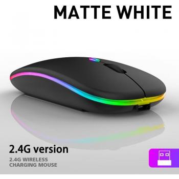 Mouse Gaming RGB Sin Cable y Bluetooth