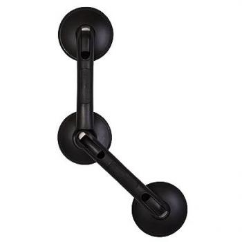 Winkel‑Sauggriff Rob – schwarze Variante