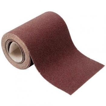 Wolfcraft 1739000 Rouleau abrasif auto-agrippant 115 mm x 4 m grain 60