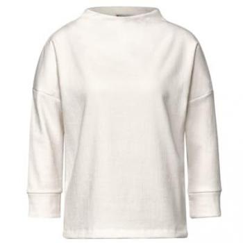 STREET ONE 3/4-Arm-Shirt in strukturierter Optik