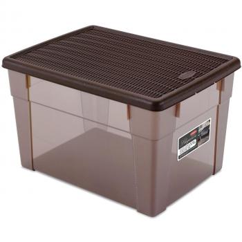 Scatola Multiuso 'Elegance Box' XL cm 39 x 29 x h 24 moka/moka