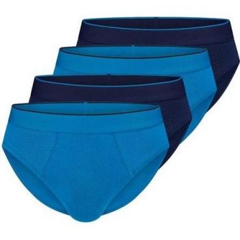 Sloggi Unterhose 4-Paket EVER Airy – Baumwoll-Blue, ohne Eingriff, M