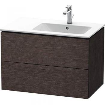Mueble bajo lavabo L-Cube Duravit 550x820x481 mm con Tapa de Roble y Luz