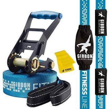 Gibbon 12.5m Blue Slackline for Fitness