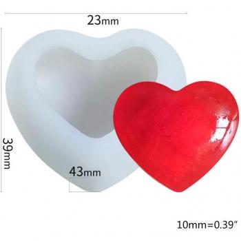 Herramienta 3D de Resina: Corazón de Pastel & Chocolate