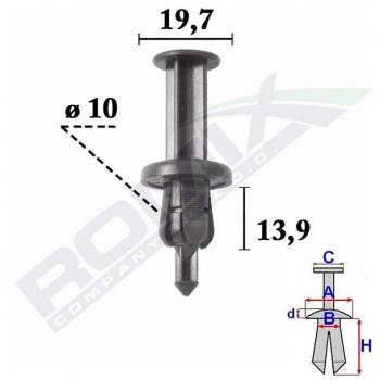 ROMIX C70343 Suporte para Pára-choques