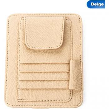 PU-Leder Brillenhalter für Auto-Innenraum