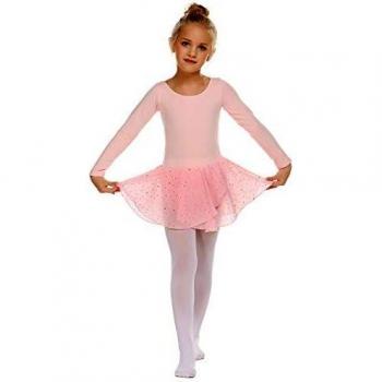 Trudge Girls' Dance Body with Tutu Skirt