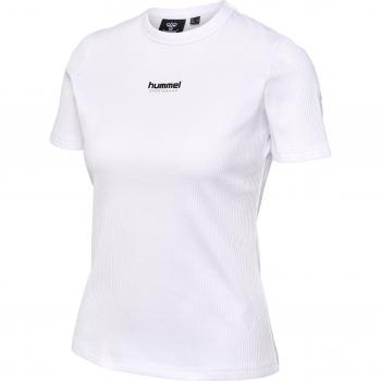 T-shirt Hummel LGC Scarlett manica corta bianco