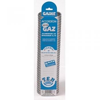 Gaine flexible spéciale gaz 139/146 mm + raccord