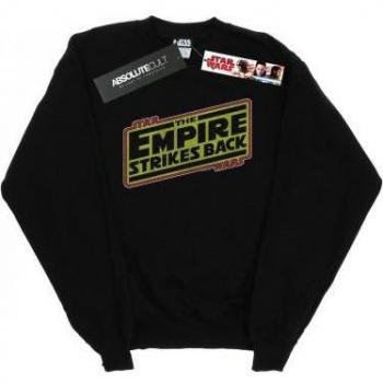The Empire Strikes Back Black Sweatshirt for Women