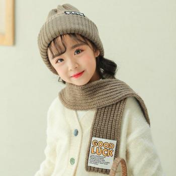 Copa de lana Nube Cálida gorro y bufanda niño