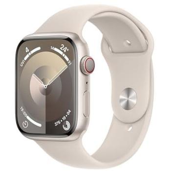 Apple Watch Series 9 45mm GPS+Cellular – Starlight Edition