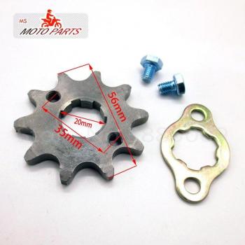 Motorriegel 520 10‑Zahn‑Profil, 20 mm Kette – für Motorräder, Fahrräder & ATVs, mit Halteplatte