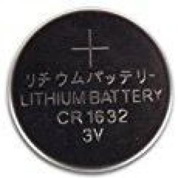 Batería CR1632 de Litio 3.0V Camelion (1 Unidad / Bolsa de Plástico)