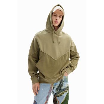 Moletom Dois Tons Verde XXL – Desigual