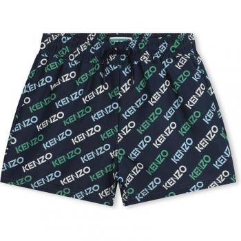 Short de bain imprimé Kenzo KIDS 6A bleu pour garçon