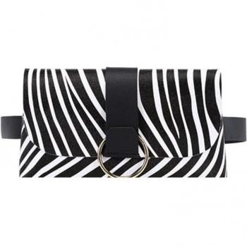 Women's Mini PU Leather Envelope Waist Bag