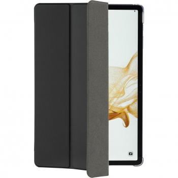 Hama Cover per Galaxy Tab S9+ 12.4, Design Fold Clear, Nero