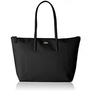 Lacoste Black Logo Shoulder Bag for Women