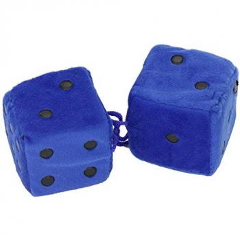 Jeu de dés en peluche