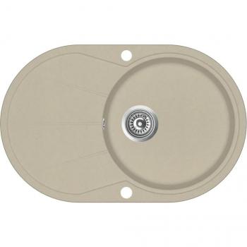 Lavabo individual de granito beige