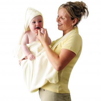 Clevamama Baby Bath Towel with Hood