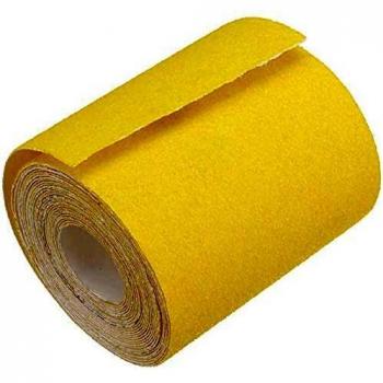 Yellow Aluminium Oxide Sandpaper 5m x 115mm P80