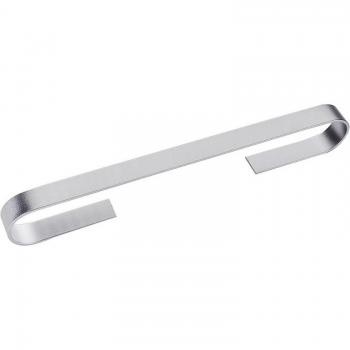 Handtuch‑Ständer Aluminium 25 cm / 45 cm – Zauberstab‑Befestigung (selbstklebend)